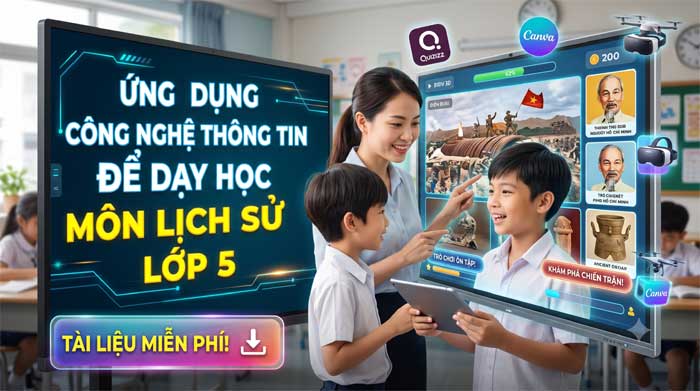 sáng kiến môn lịch sử lớp 5
